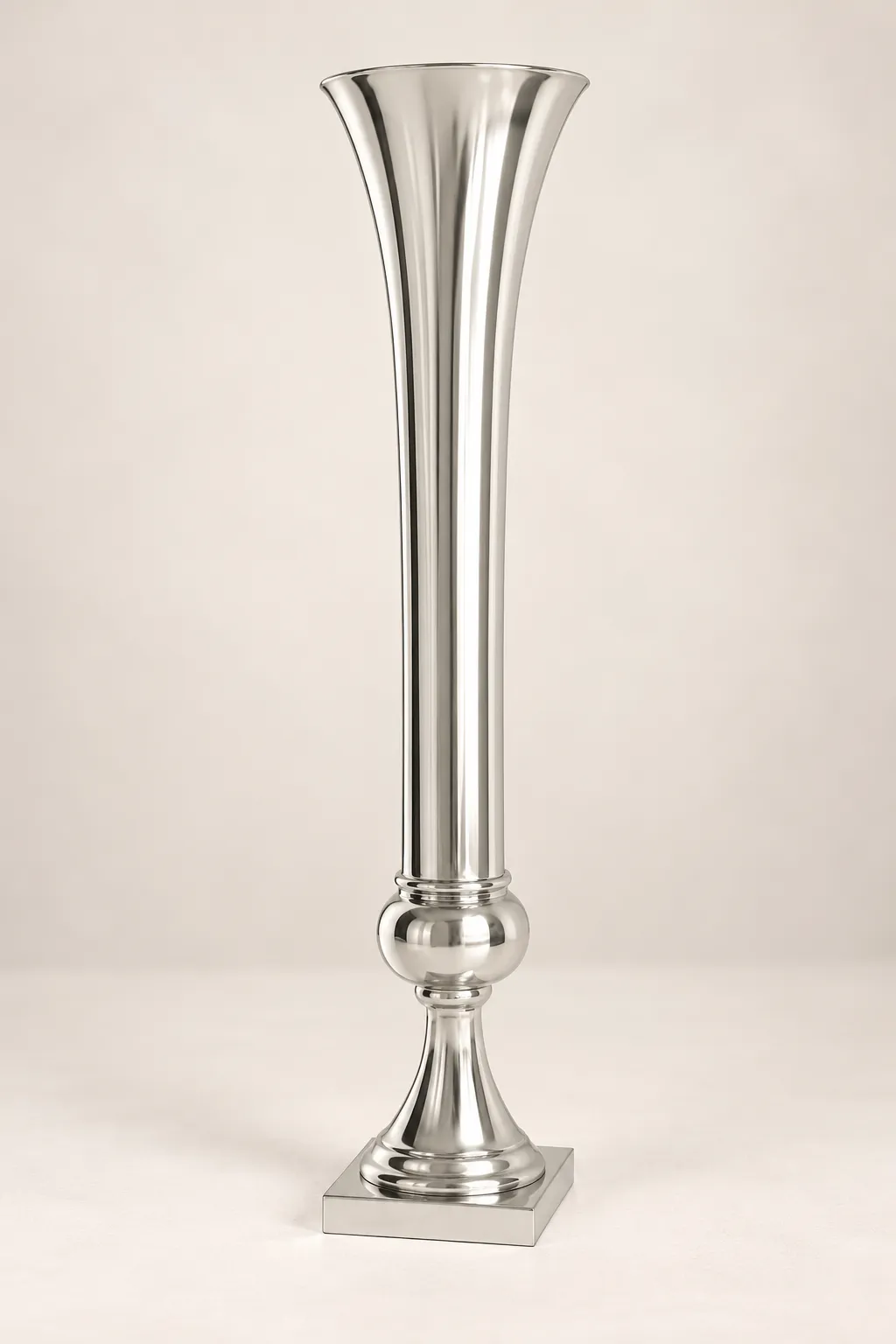 Silver Grand Regency Trumpet Vase