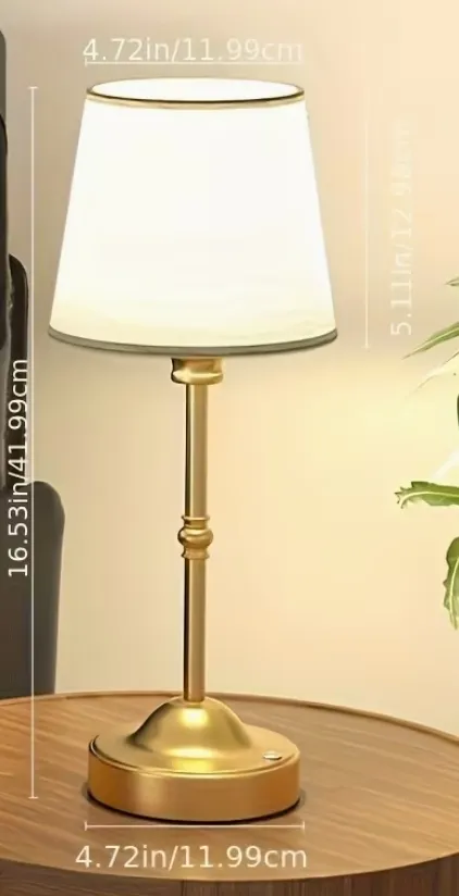 White & Gold Lamp