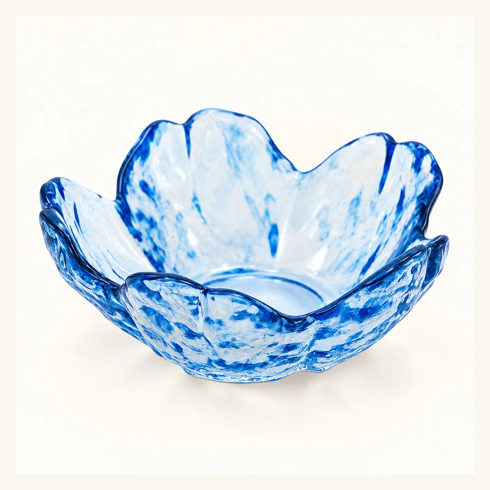 Blue Floral Tealight Holder