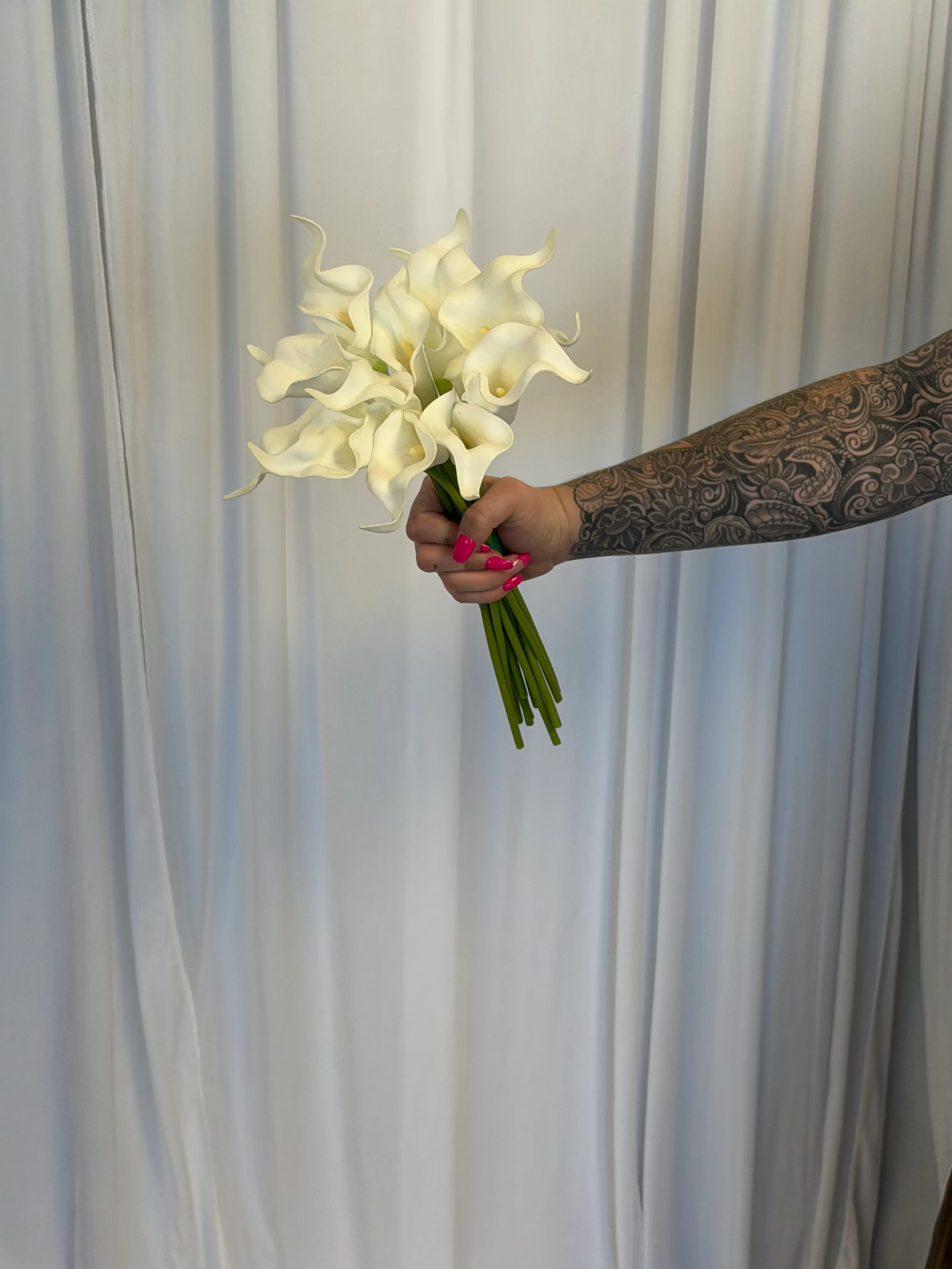 Botanical Blooms Calla Lily Bridesmaid Bouquet
