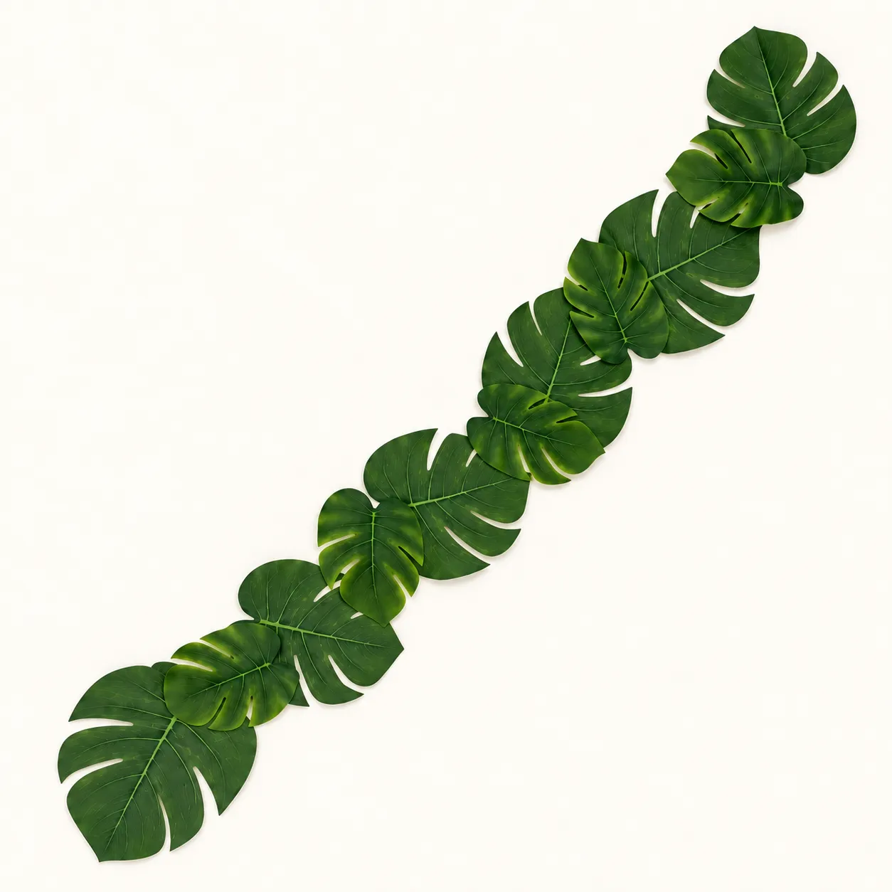 Tropical Palm Leaf Runner