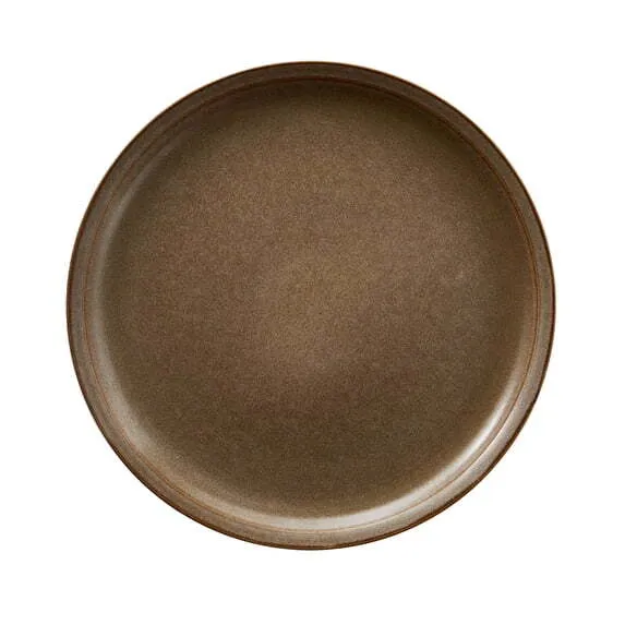 Brown Stoneware 10.25-inch Dinner Plate