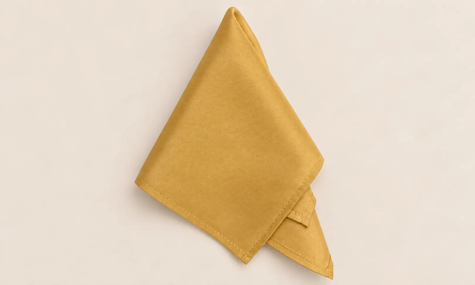 Gold Polyester Napkin 17"x17" (Limited Quantity)