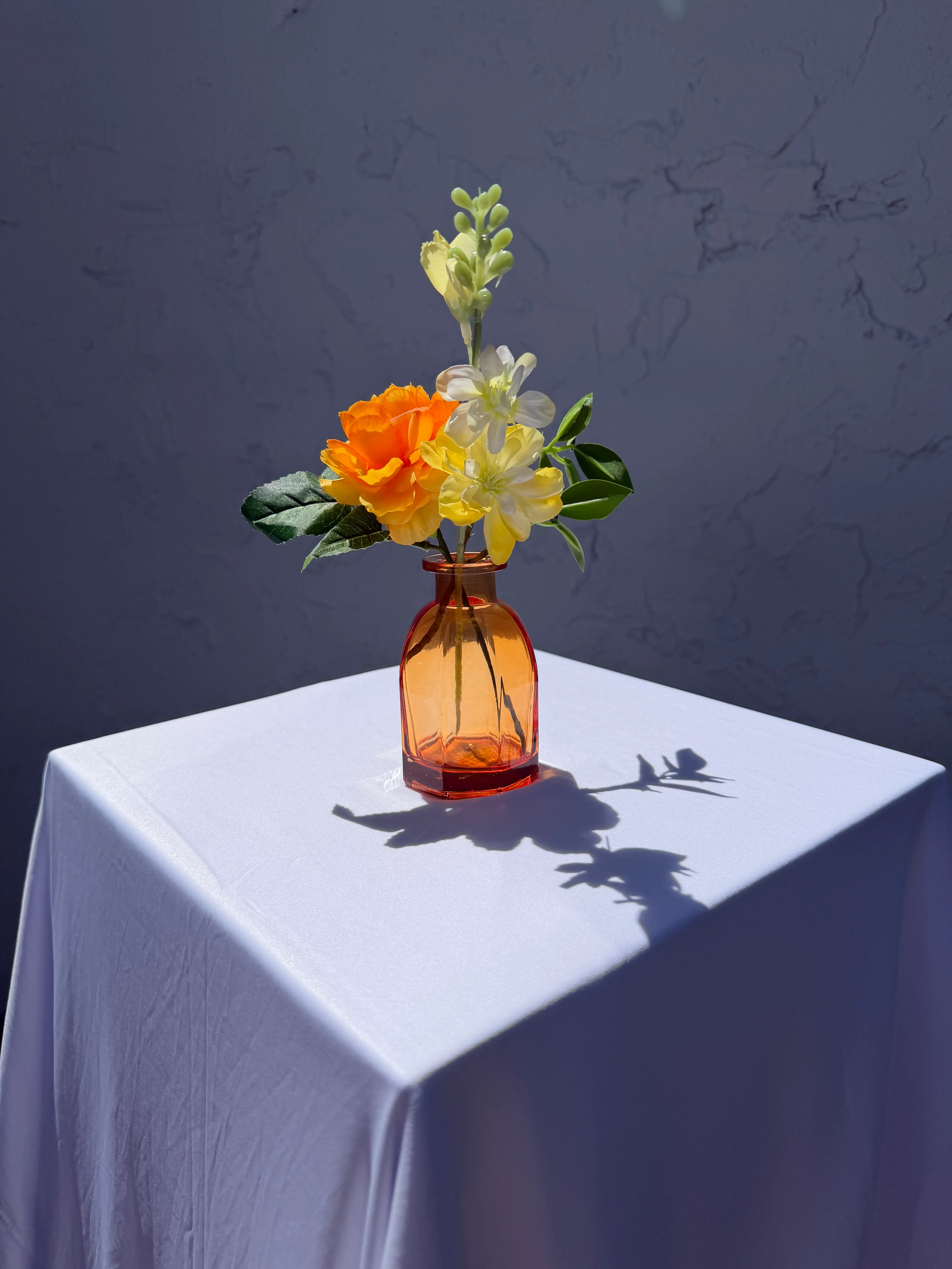 Citrus Blooms Accent Vase