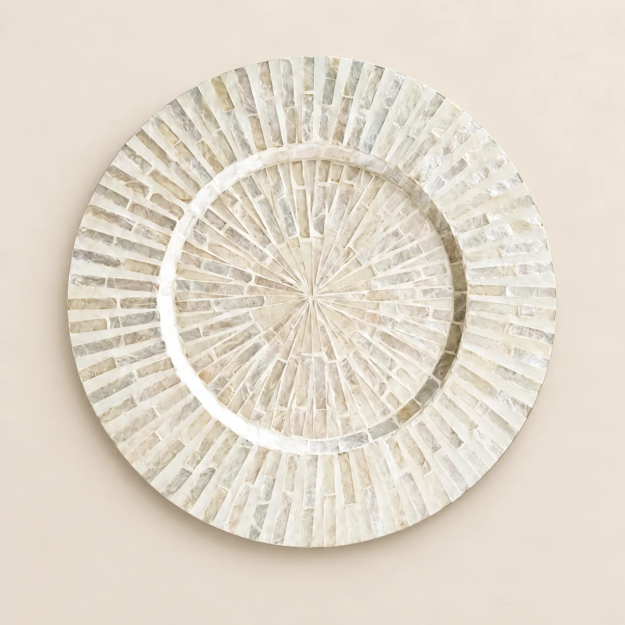 Mother of Pearl Charger 