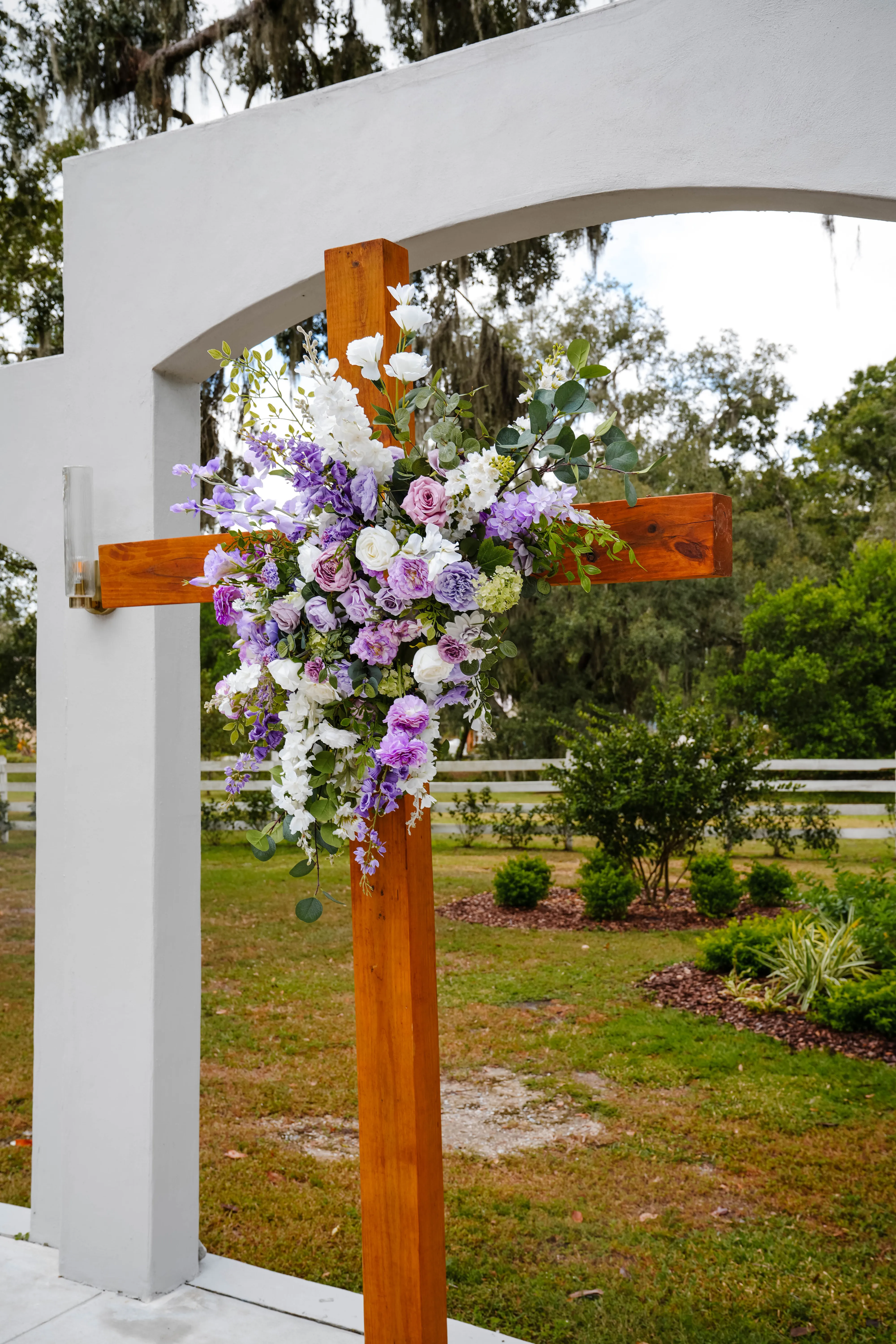 Dreamy Purples Grand Arch Box (cross box)