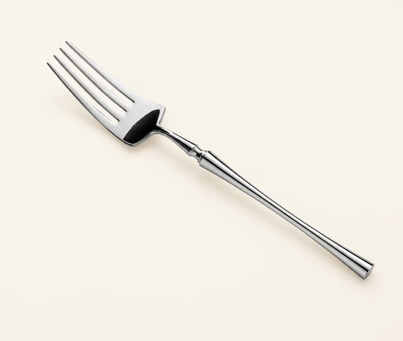 Modern Silver Dinner Fork
