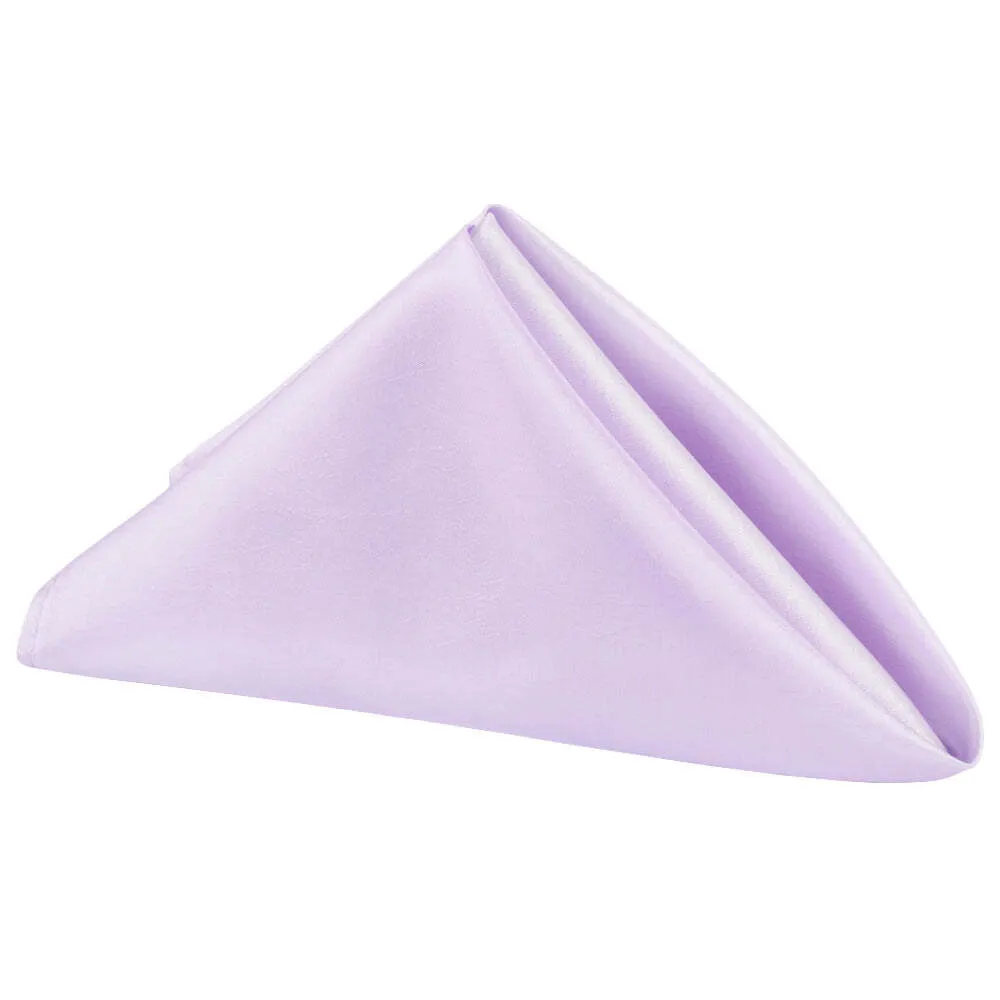 Lavender Polyester Napkin 17"x17"
