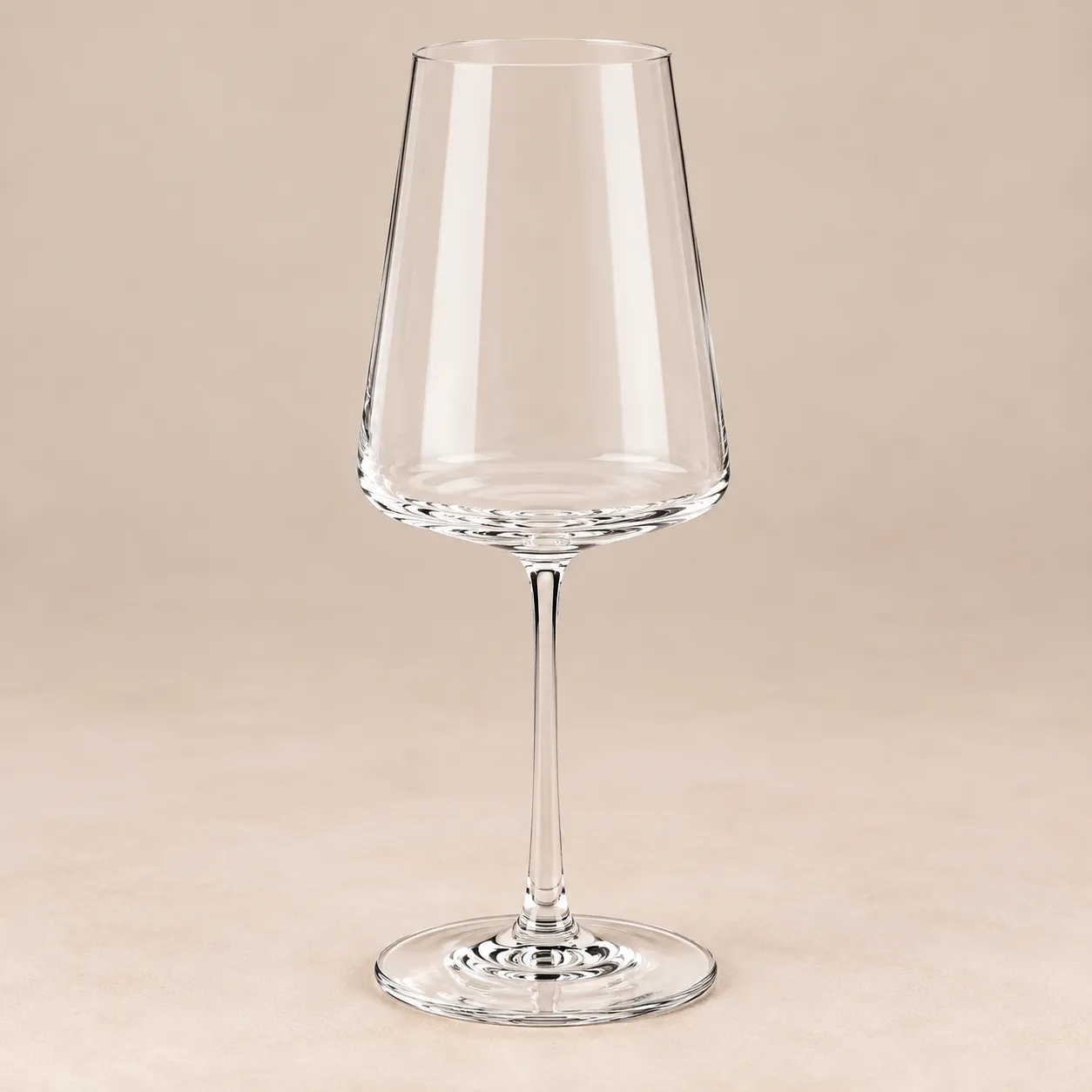 Modern Flared White Wine Glass