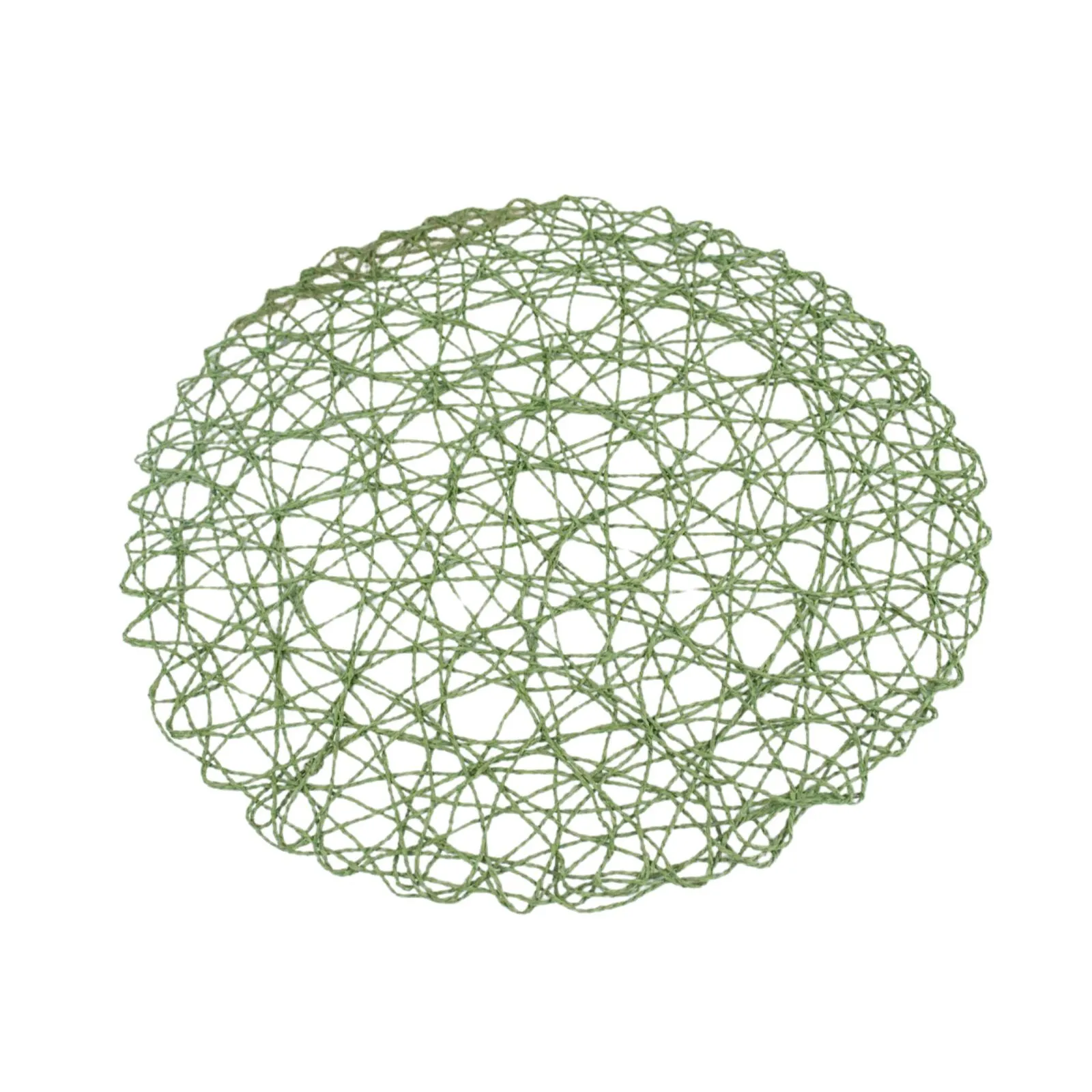 Olive Green Woven Placemat Charger