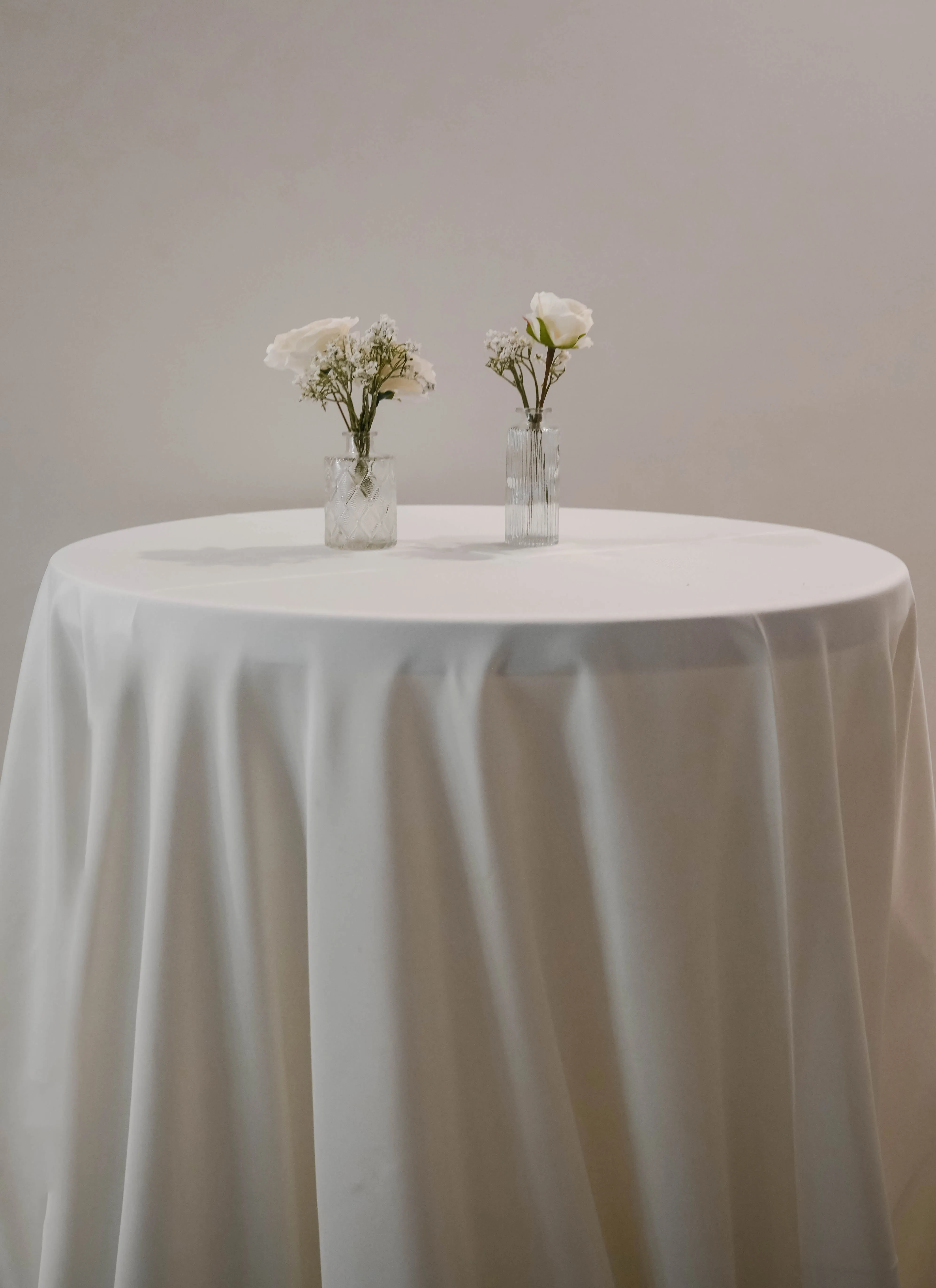 Whispers of White Bud Vase 