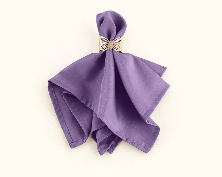 Amethyst Polyester Napkin 17"x17"