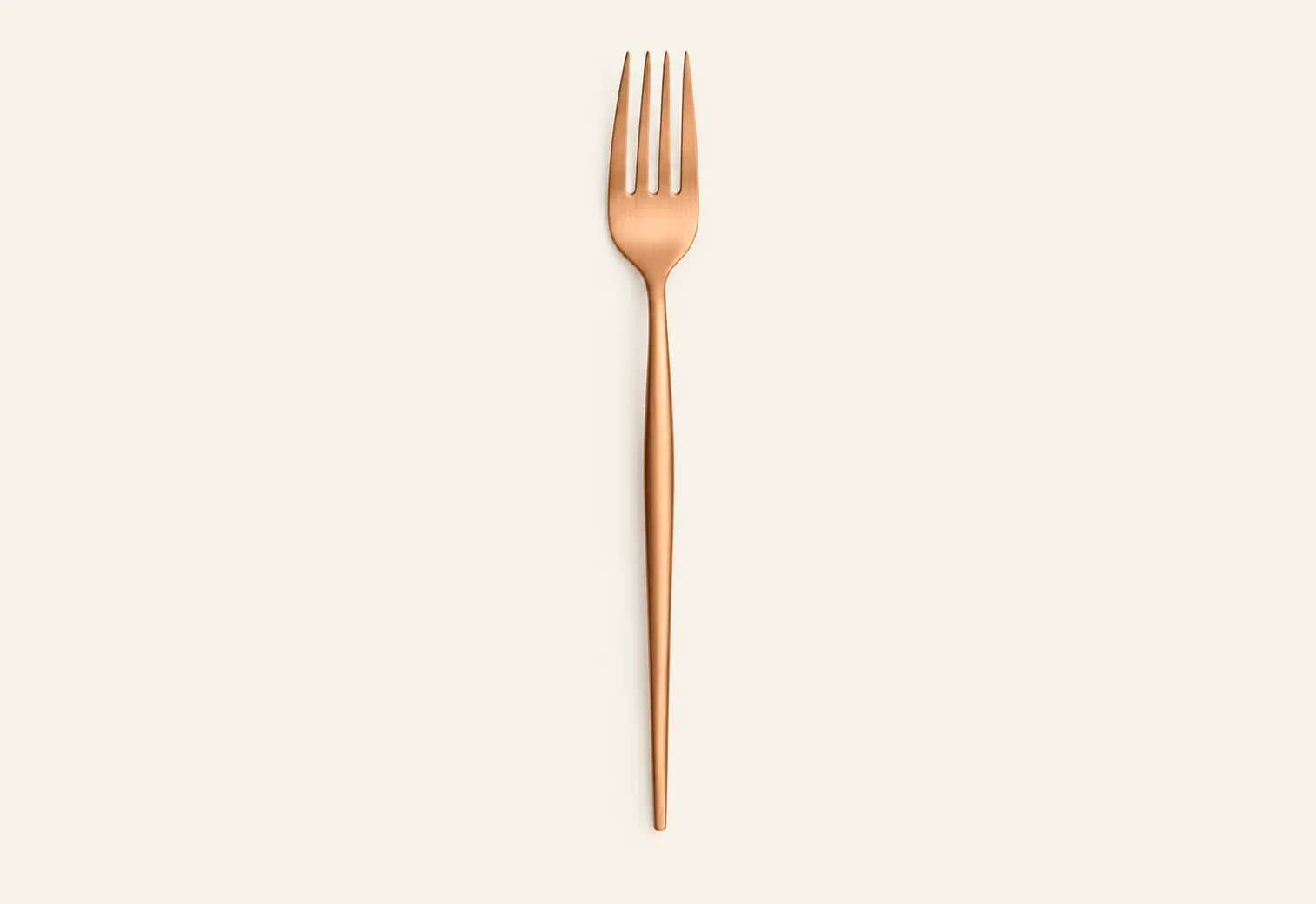 Copper Salad/Dessert Fork