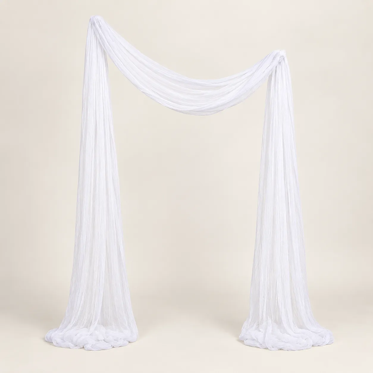 White Cheesecloth Drapery 20ft