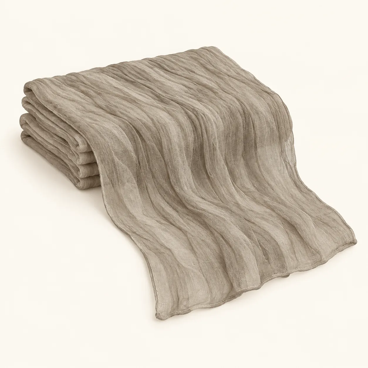 Natural Cheesecloth Runner 10ft