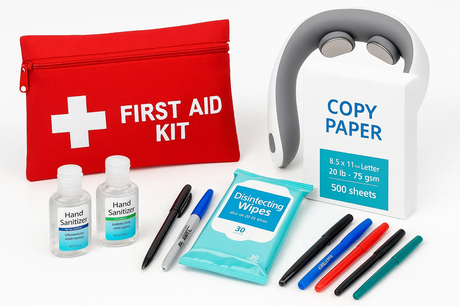 Office, Wellness & Cleaning Supplies Collation (NYC)