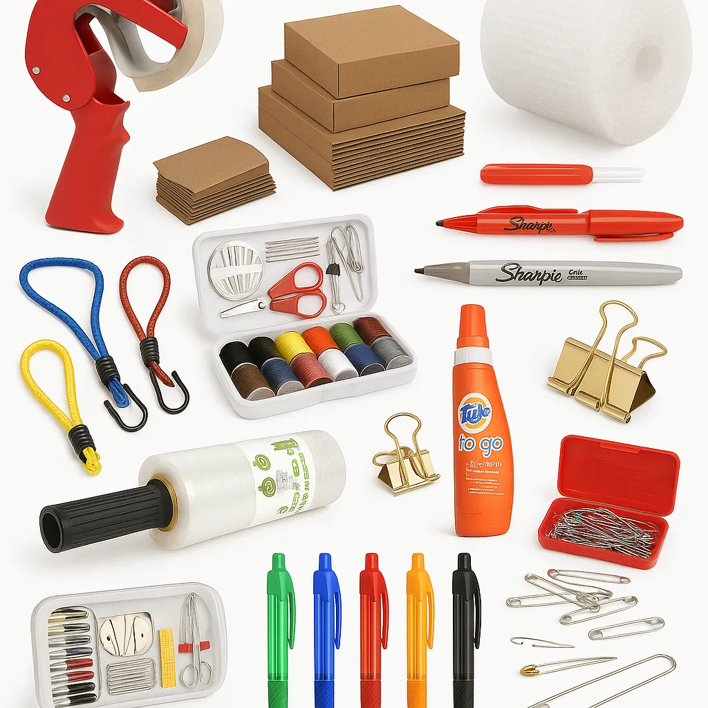 Travel Bags & Tech Supplies (NYC) Delivered to your booth.