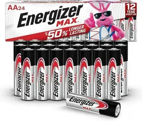 Energizer High-Performance AA Batteries (24-Pack) (NASH)