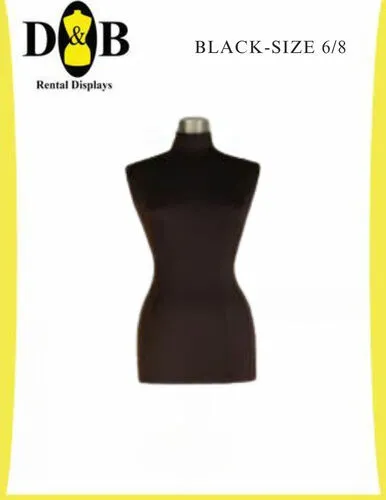 A-Dress Form, Black, Size 6/8, Female (NYC) 