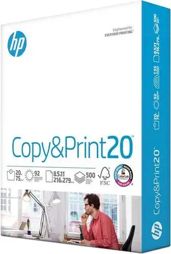 HP Printer Paper, 8.5 x 11 Paper, 500 Sheets (NASH)