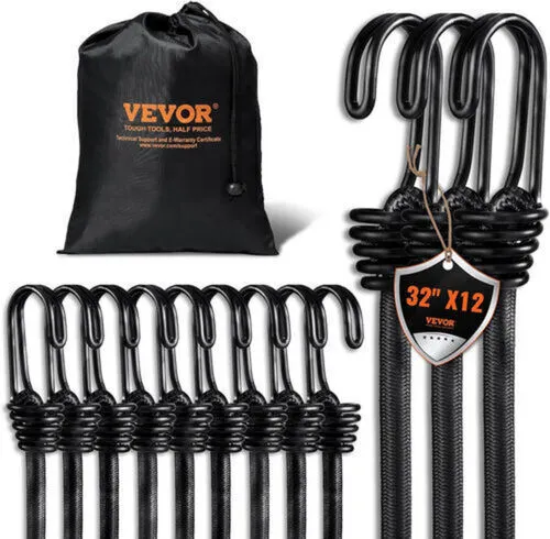 Heavy Duty Bungee Cords with Hooks (NYC)