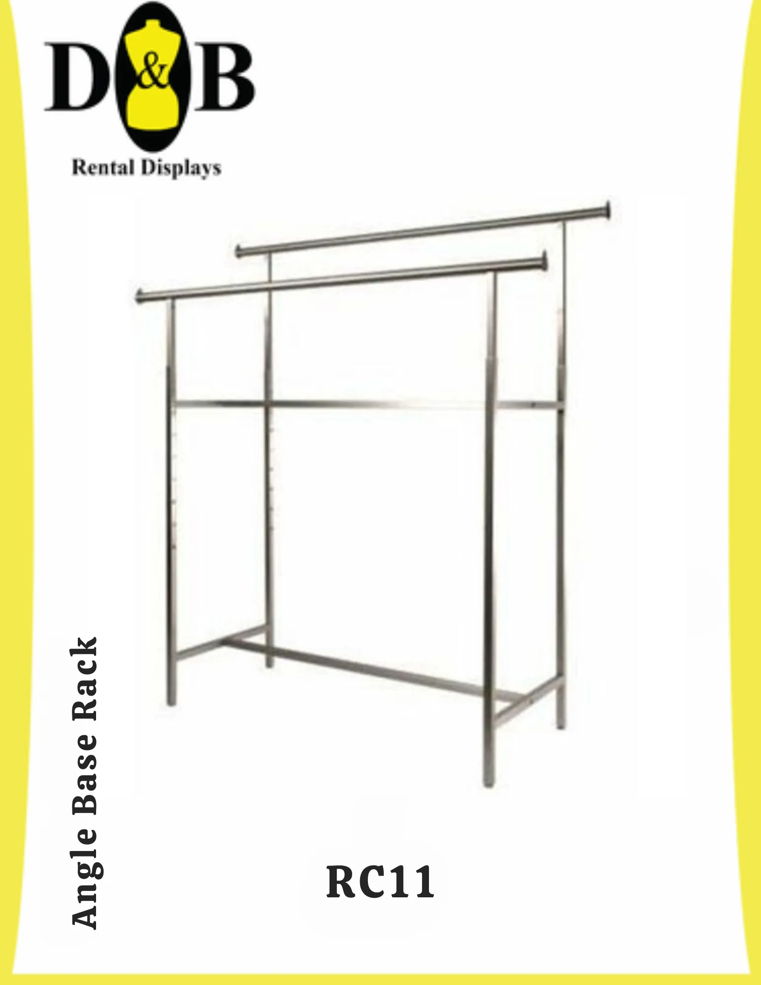 Chrome Rectangular H-Rack (NYC) 