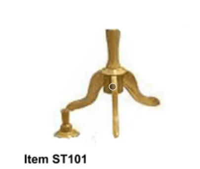 A-Natural Wood Tripod and Natural Wood Top (NYC) 1