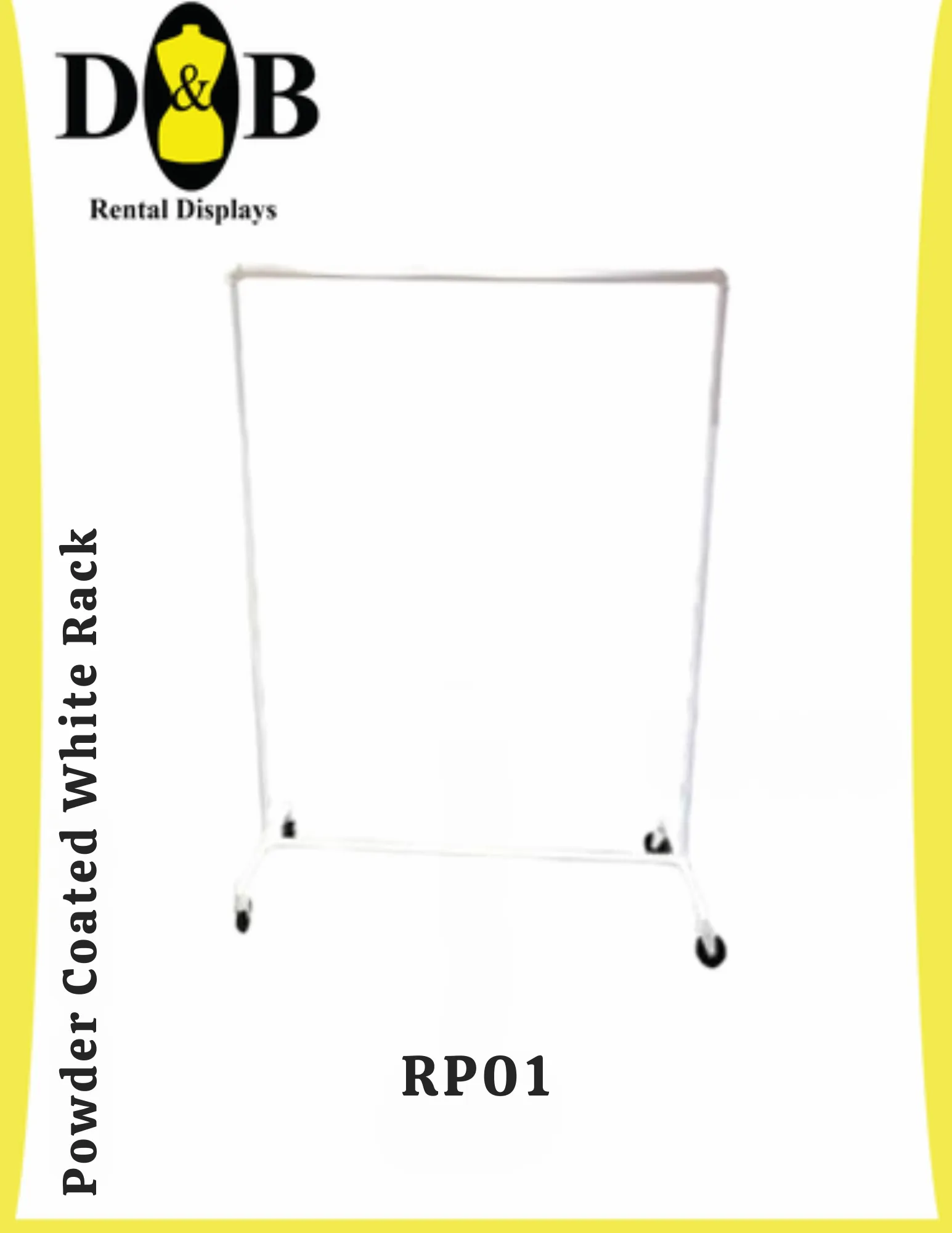 Powder Coated White Rack (NYC)