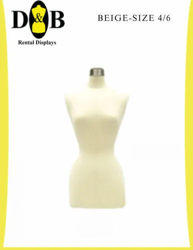 A-Dress Form, Beige, Size 4/6, Female (NYC)  