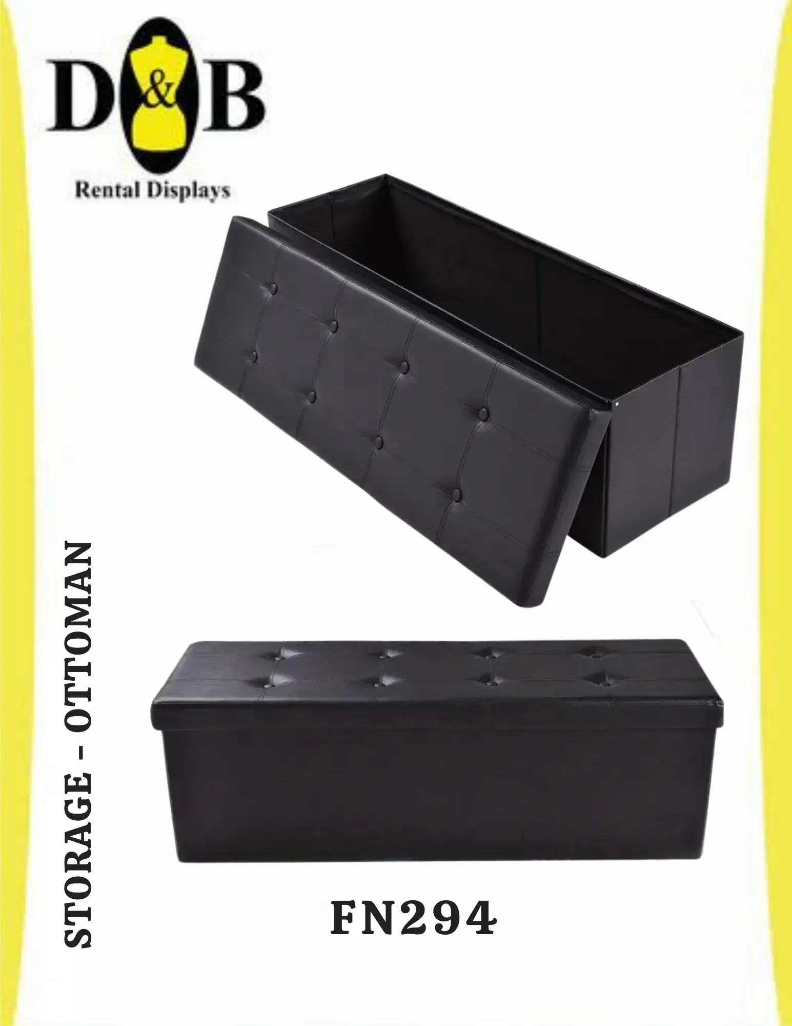 Storage-Ottoman (FN294) (NYC)