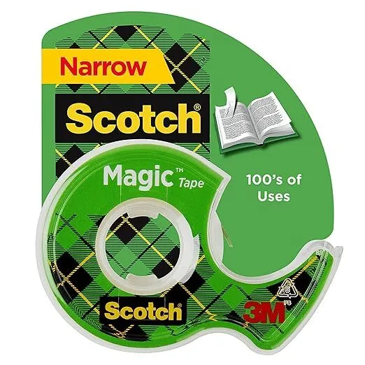 Scotch Magic Tape, Numerous Applications, Transparent (LAS)