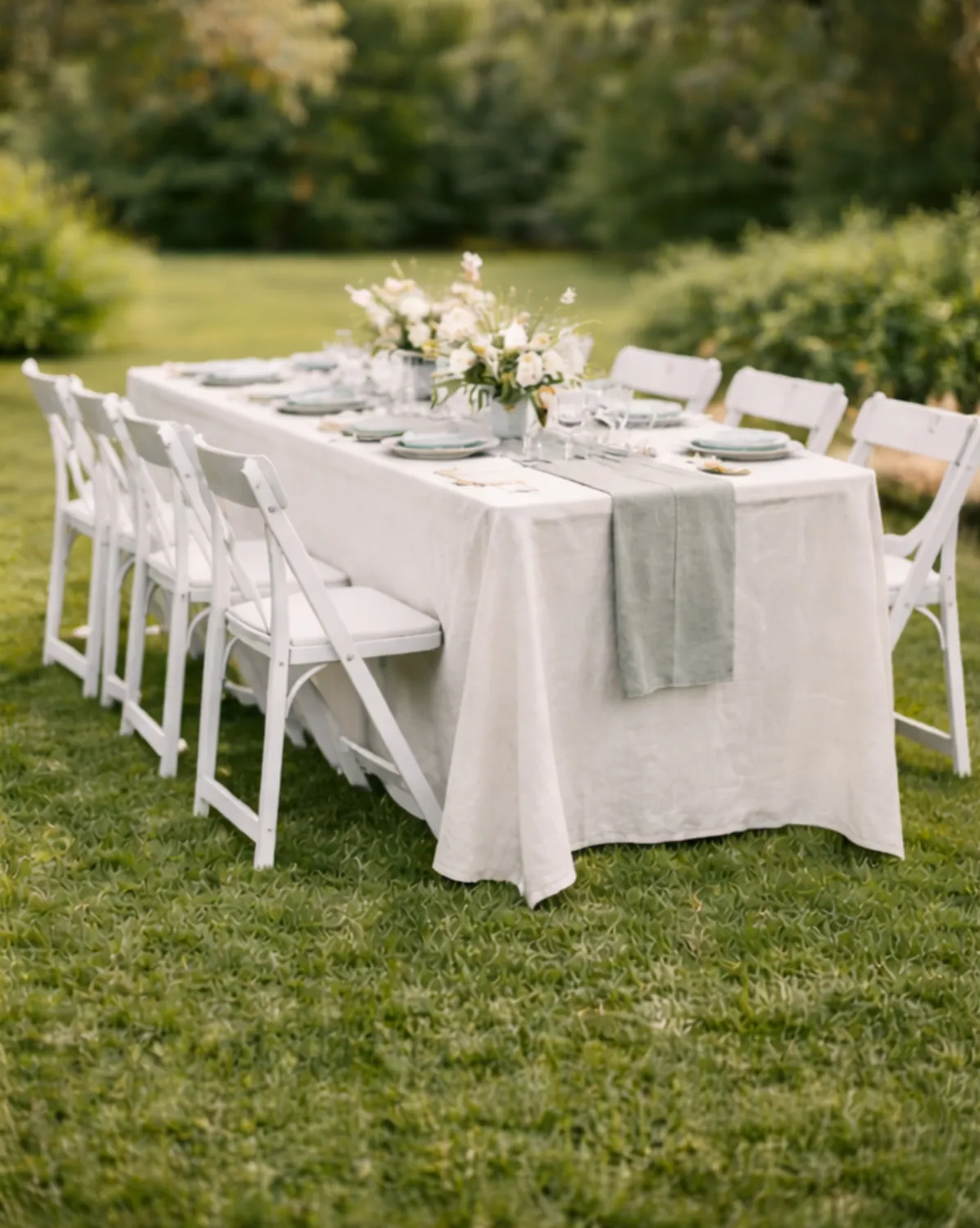 Tables, Chairs and Linens