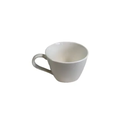 Square White Coffee Cup