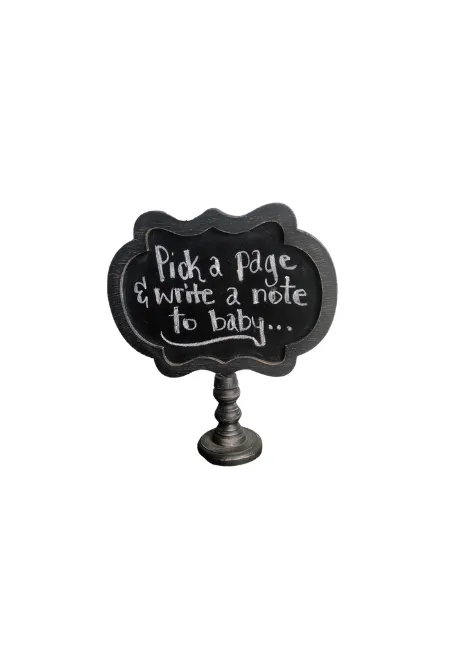 Decorative Tabletop Chalkboard Signs