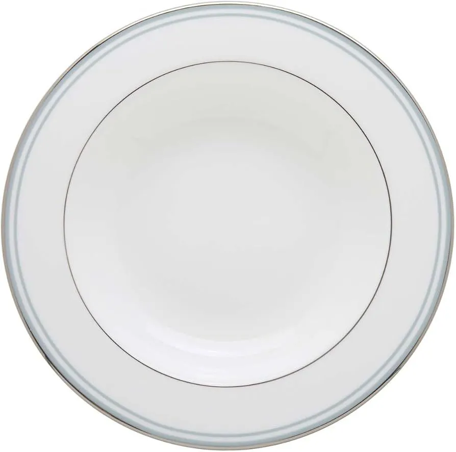 Blue Rim Harvest Plate