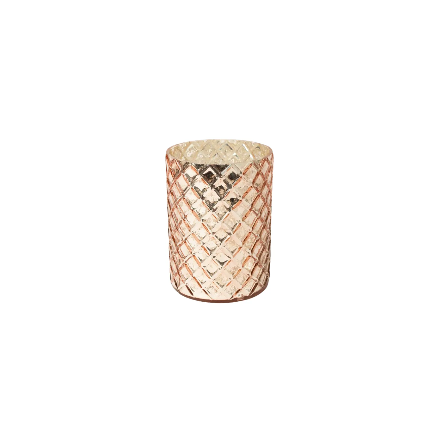 Rose Gold Mercury Votives