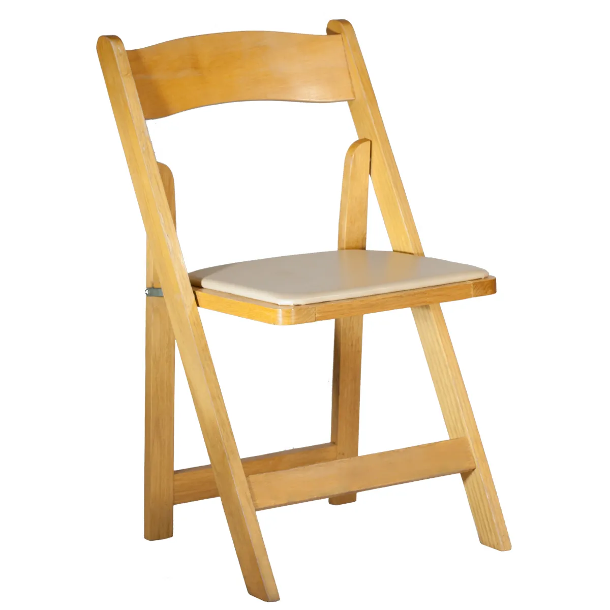 Natural Wood Padded Chairs