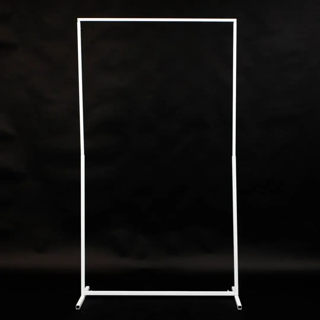 Adjustable White Frame 90cm x 150cm