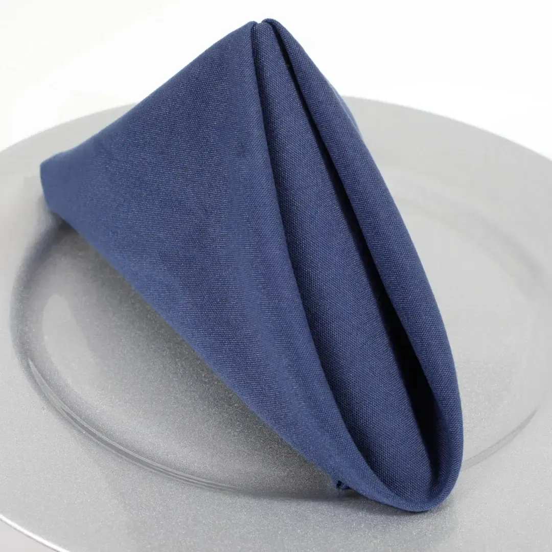 Navy Blue Premium Cloth Napkin 50cm