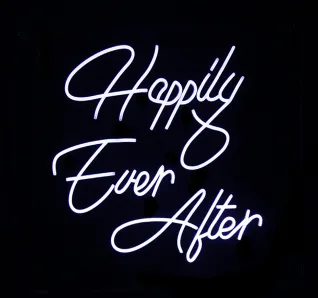 Happily Ever After Neon Sign