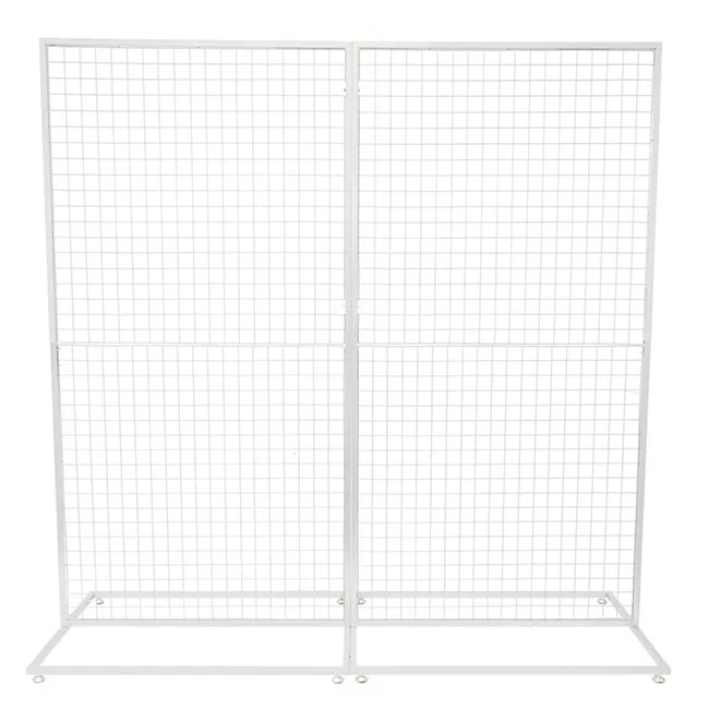 White Mesh Frame 200cm