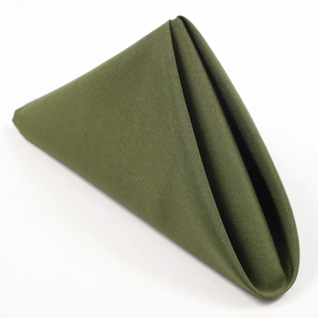 Olive Green Cloth Napkin 50cm