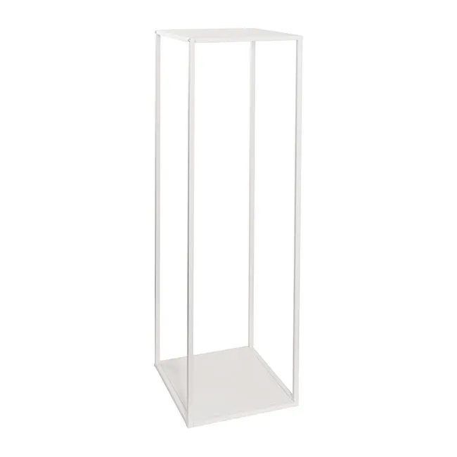 White Metal Flower Stand 110cm