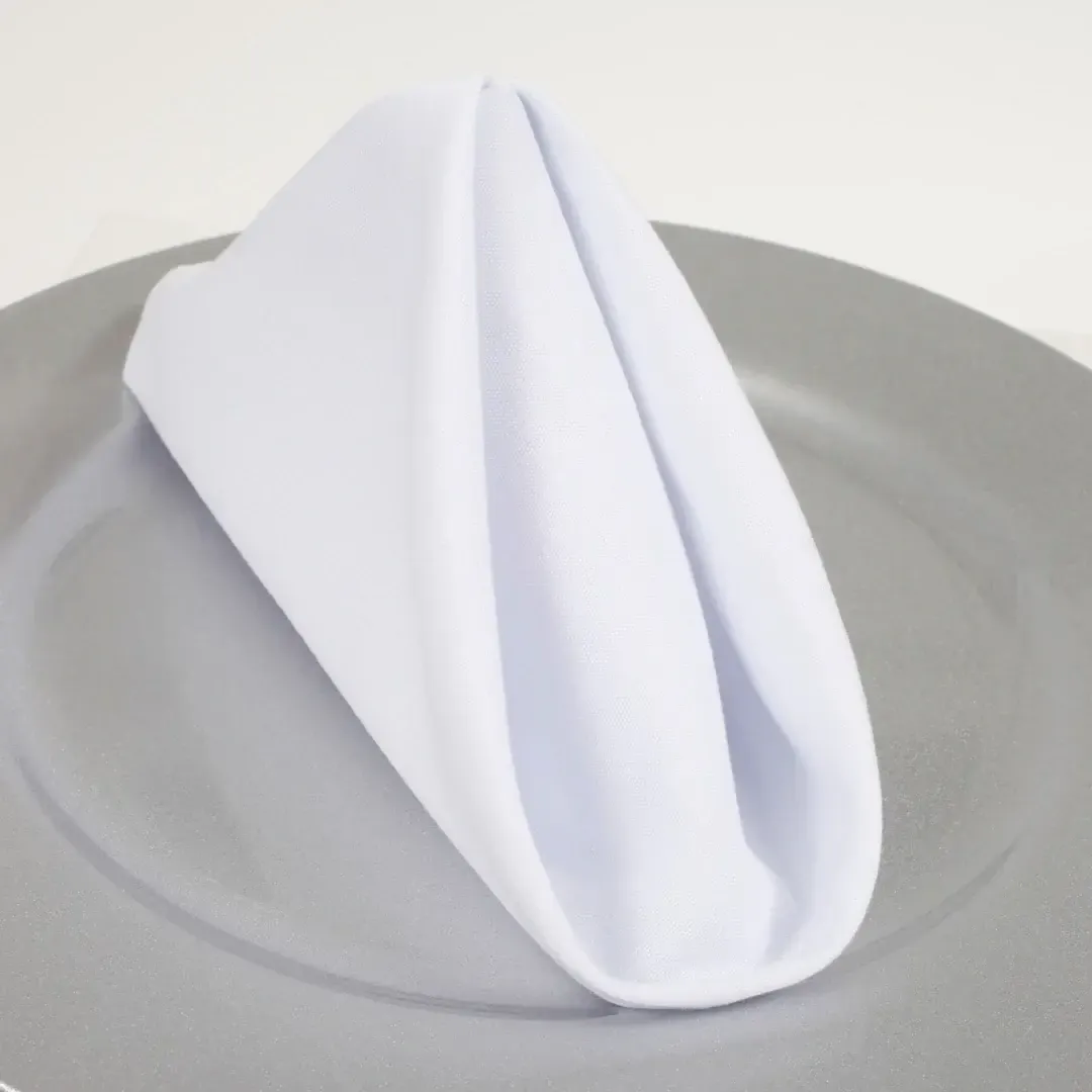 White Premium Cloth Napkin 50cm