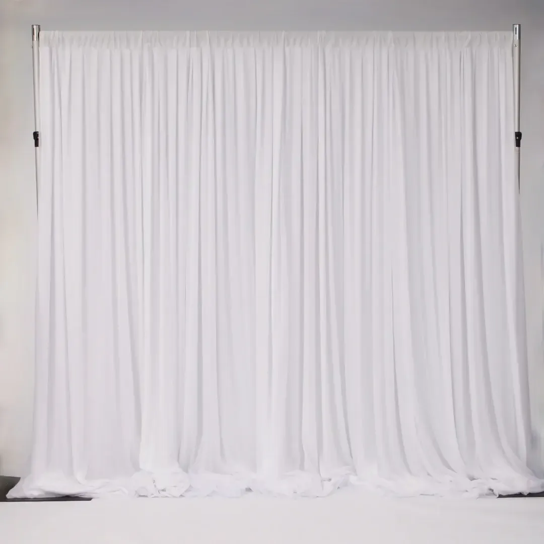 White Drape Wall 3m x 3m