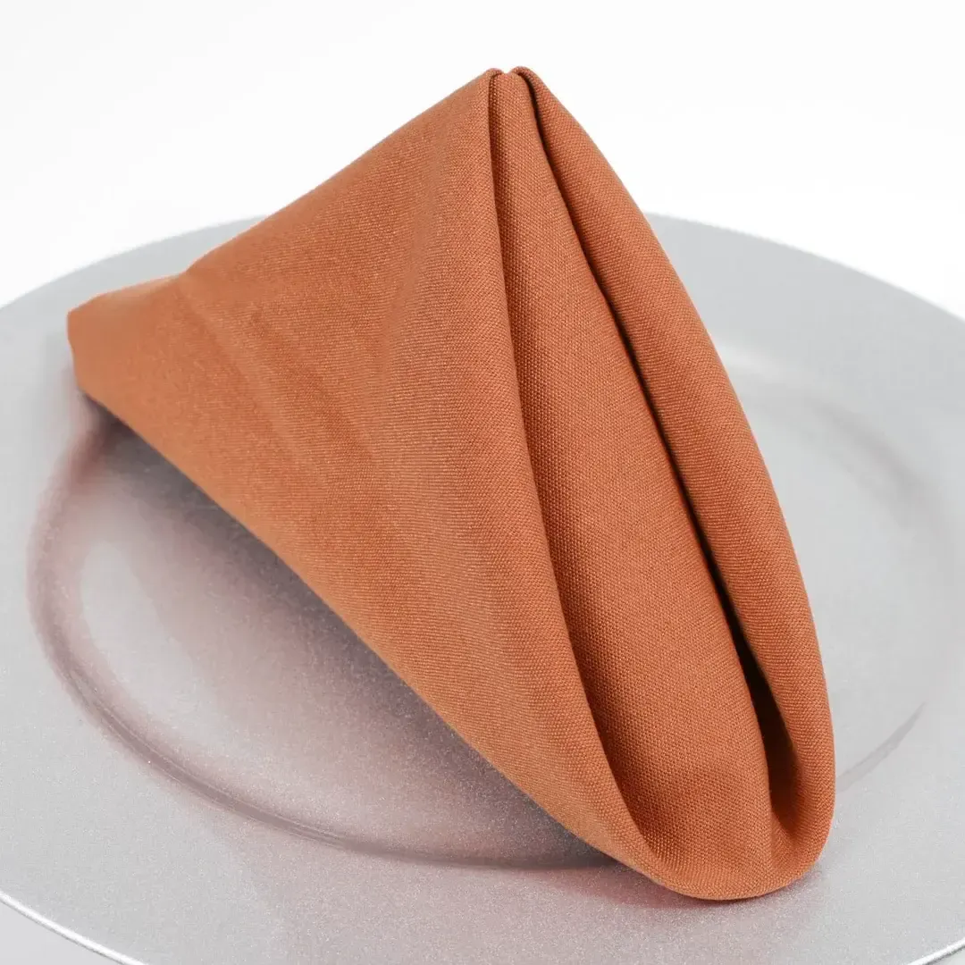 Terracotta Premium Cloth Napkin 50cm