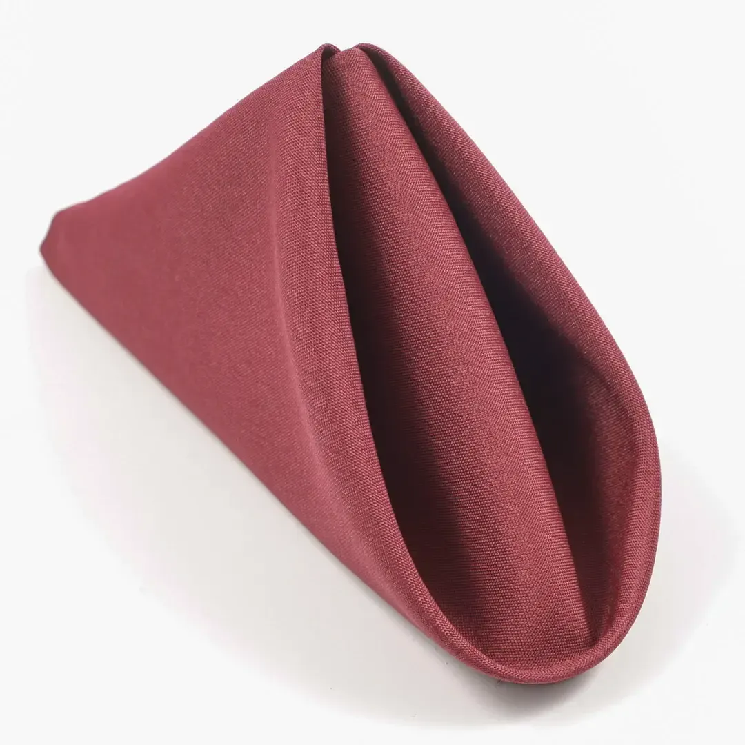 Burgundy Cloth Napkin 50cm