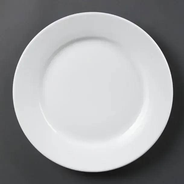 Wide Rim Dinner Plate 250mm