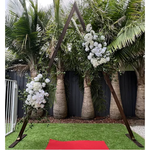 2.5 m Triangle Timber Wedding Arbour