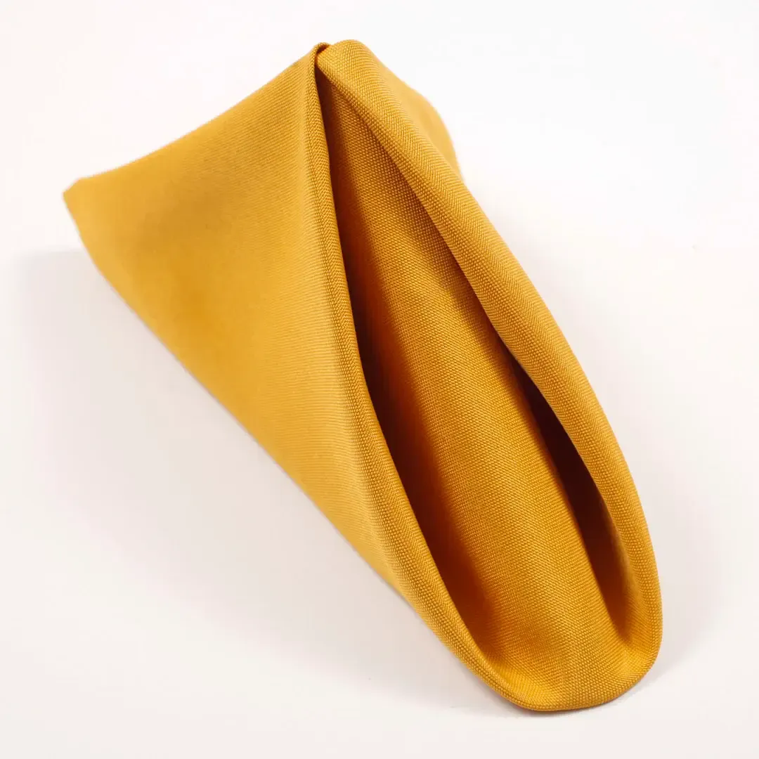 Bright Gold Cloth Napkin 50cm